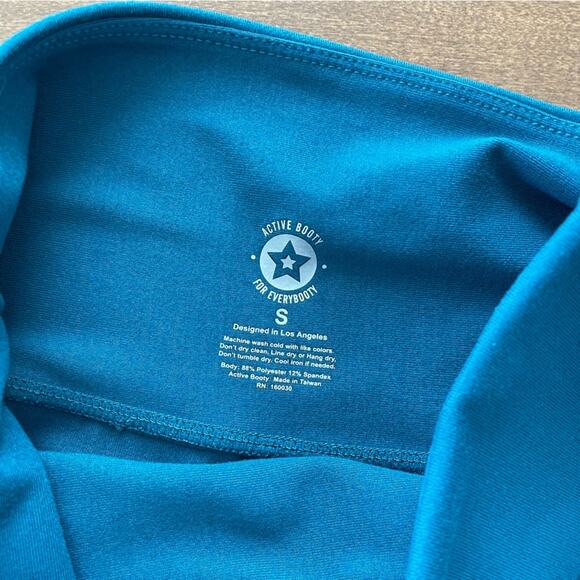 Active Booty | Womens Super Star 7/8 Legging Topaz Teal Blue Activewear Athletic - Picture 7 of 9